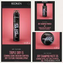 Load image into Gallery viewer, Redken Triple Dry 15 hairspray ShopMBSalon.com