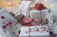 Load image into Gallery viewer, Red and White Themed Gift Wrapping
