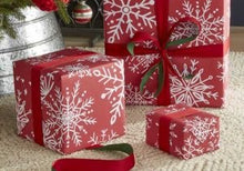 Load image into Gallery viewer, Red and White Themed Gift Wrapping