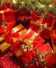 Load image into Gallery viewer, Red and Gold Themed Gift Wrapping
