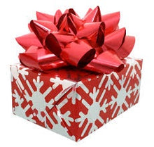 Load image into Gallery viewer, Red and Silver Themed Gift Wrapping