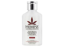 Load image into Gallery viewer, Shopmbsalon.com Hempz Holiday Sweet Red Pear and Vanilla Spice Hand Lotion.  Holiday Stocking Stuffer 