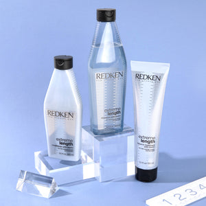 Redken Extreme Length Conditioner with biotin to strengthen and grow hair fast. MB Salon ShopMBSalon.com