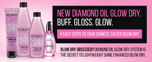 Diamond Oil Glow Dry Blow-Dry Shine Oil