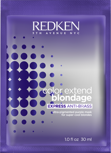Redken Color Extend Blondage Express Anti-Brass Mask One-Time Use Packett MB Salon ShopMBSalon.com